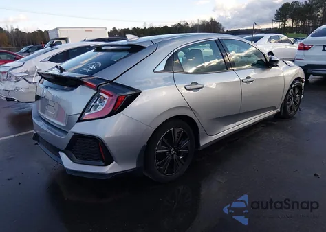 2018 Honda Civic Ex-L from USA, damaged, VIN SHHFK7H79JU233410